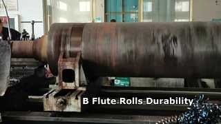 Watch: B Flute Refurbished Tungsten Carbide Corrugating Rolls Showcase