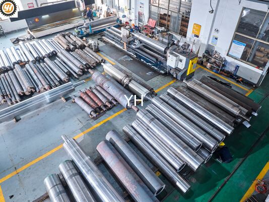 quality  Forged Quenching TC Plating C Flute Corrugated Roller factory