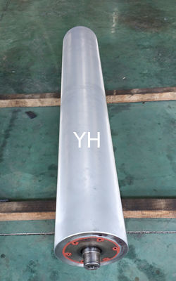 quality  45# Steel Inner Shaft Hard Chrome Corrugator Glue Roll factory