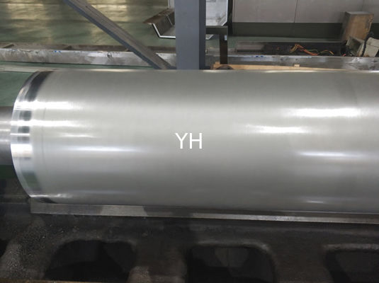 quality  Dia 254mm Hard Chrome 45# Steel Corrugator Glue Roll factory