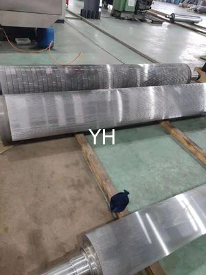 quality  C Flute Tungsten Carbide Coating Corrugating Rolls factory