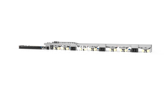 7 plys 2500mm Corrugator  Line for corrugated Packaging Machine