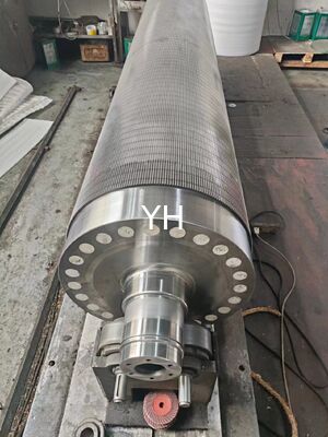 JS Machine 1900mm Tungsten Carbide corrugated Roller