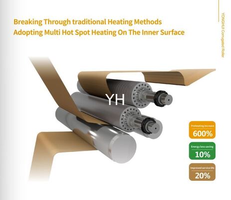 Paper Corrugation W2300mm Hard Chrome Plated Roller