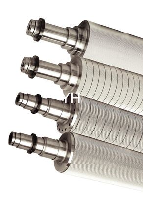 HRC58 50CrMo A Flute Tungsten Carbide Corrugating Rolls