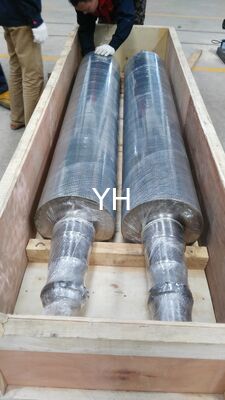 E Flute Steam Heating Chrome Plated Corrugated Roller
