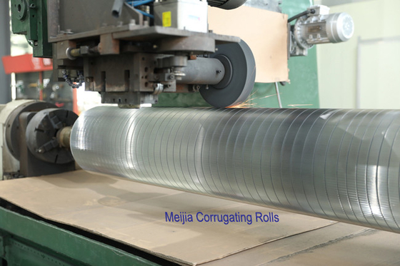 HV1400 C Flute Tungsten Carbide Traditional Corrugating Roll