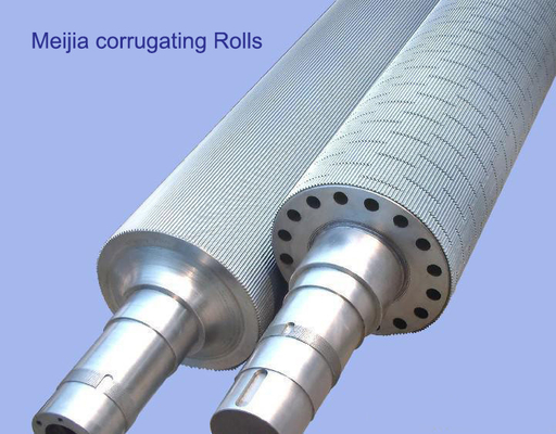 Inner Suction TC Alloy Steel Corrugating Rolls