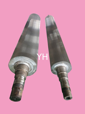 C Flute Tungsten Carbide Corrugating Rolls