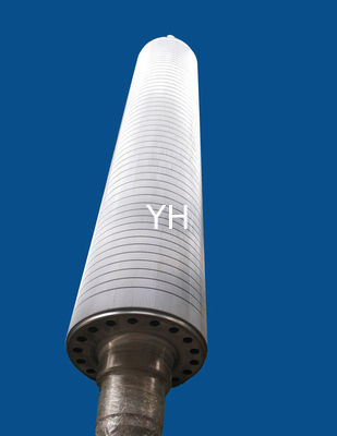Hard Chrome Plated Corrugated Roller for corrugatedboard single facer