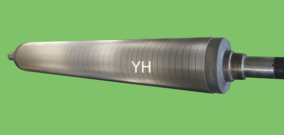 Polished  Tungsten Carbide Corrugated roller