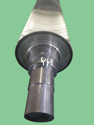 A Flute 0.6μm-0.8μm Finishing Tungsten Carbide Corrugated Roller