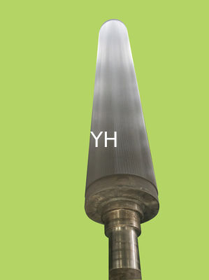 JS Machine F Flute 50CrMo TC Tungsten Carbide Corrugating Rolls