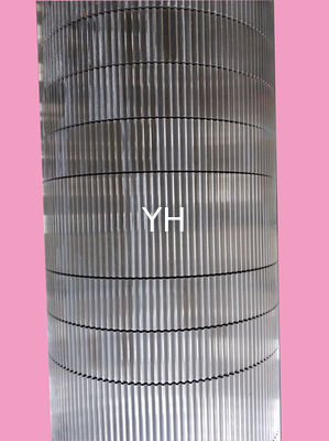 Tungsten Surface 2.6mm B Flute Corrugated Roller