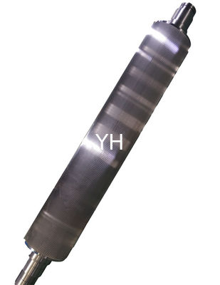 BC Flute Tungsten Carbide Corrugating Roll for corrugatedboard production line