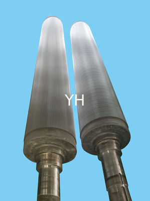 50CrMo HRC58 Tungsten Carbide Corrugating Rolls for single facer