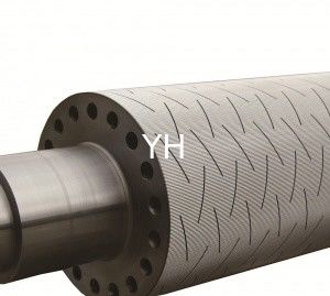 F Flute Tungsten Carbide Rolls Corrugator Machine Parts