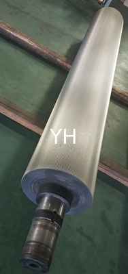 HRC58 Hard Chrome 60μm B Flute corrugatedboard Roll