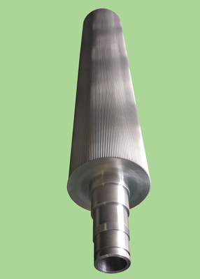 HRC58 50CrMo A Flute Tungsten Carbide Corrugating Rolls
