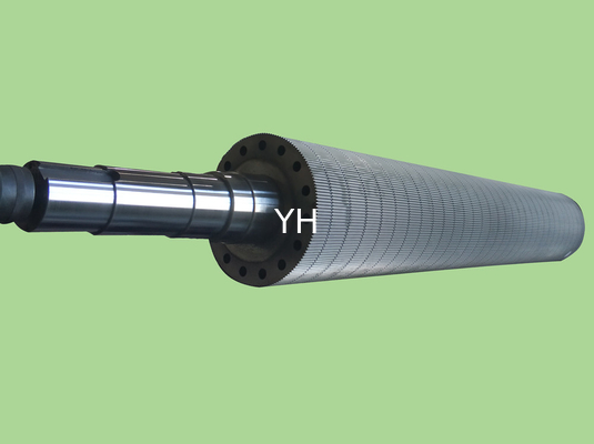 300m/Min Alloy Steel precision tungsten carbide coating Corrugated Roller